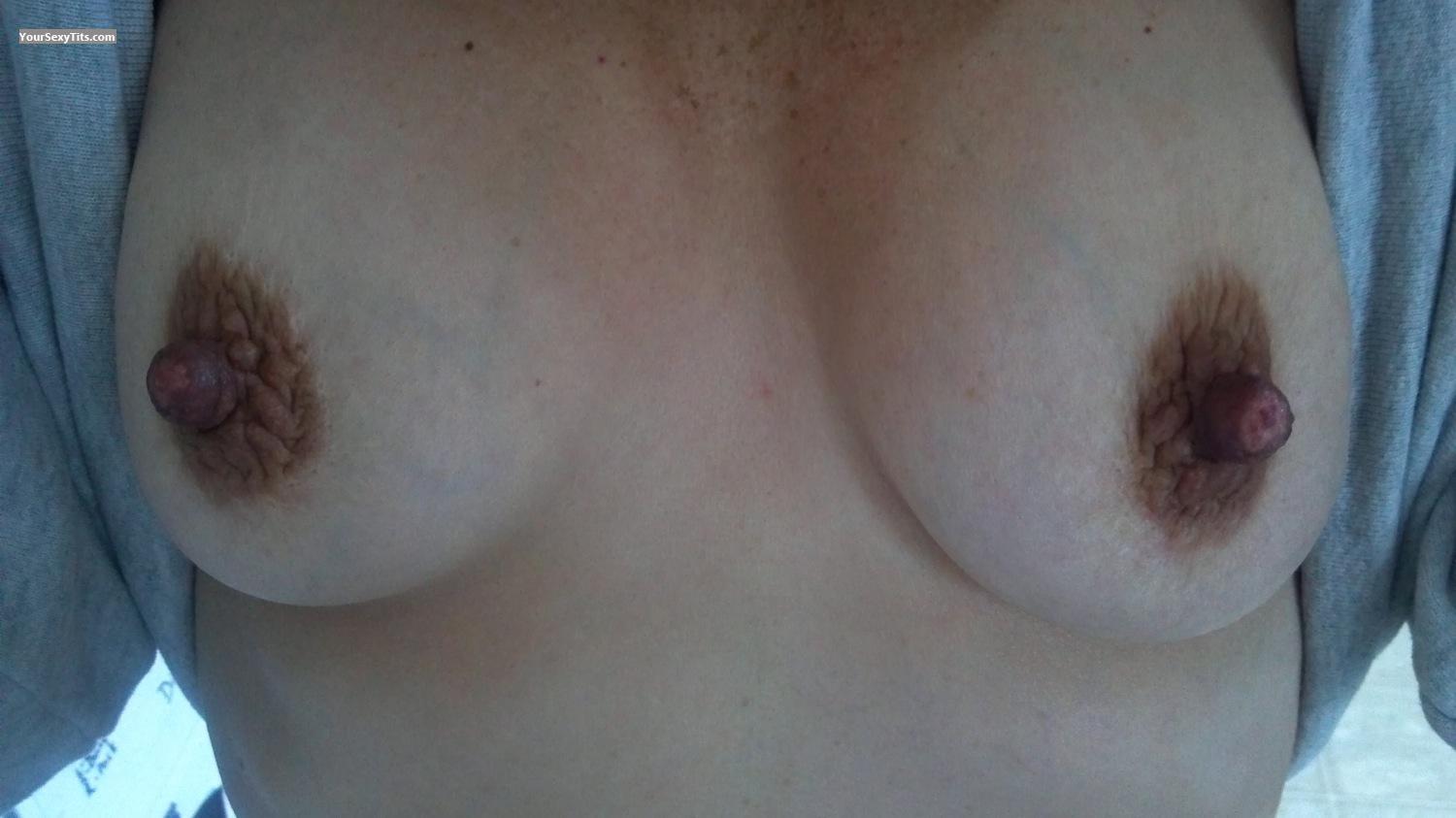 Tit Flash: My Small Tits (Selfie) - GreatNips69 from United States